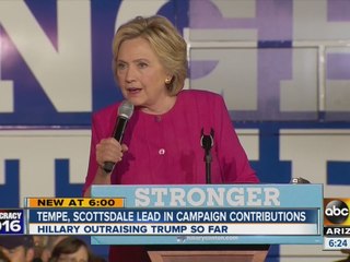 Tempe, Scottsdale lead in campaign contributions