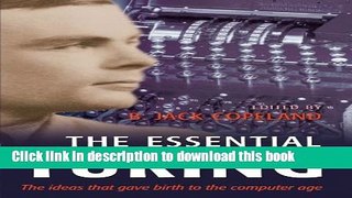 [Popular] The Essential Turing Hardcover Online