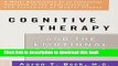 [Popular] Cognitive Therapy and the Emotional Disorders Hardcover Online