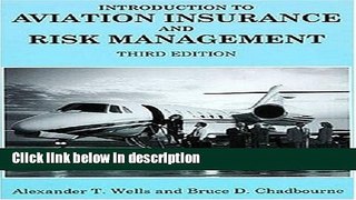 [PDF] Introduction to Aviation Insurance and Risk Management Book Online