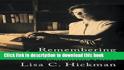 [Download] Remembering: Joan Williams  Uncollected Pieces Hardcover Online