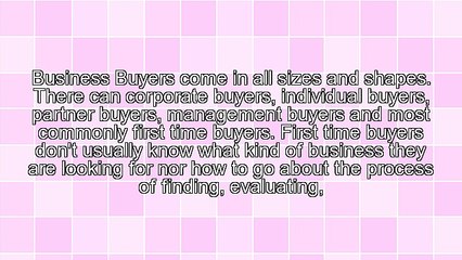 The First Time Business Buyer - Using a Leverage Buyout