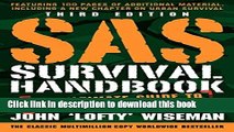 [Download] SAS Survival Handbook, Third Edition: The Ultimate Guide to Surviving Anywhere Book