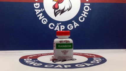 Rainbow, Thuốc nuôi gà đá mau lên hình, nhanh ra lông, xương cứng cáp của Thái Lan
