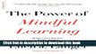 [Popular] The Power of Mindful Learning (A Merloyd Lawrence Book) Hardcover Free