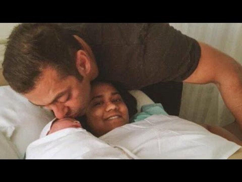 Salman’s ADORABLE Moment With The New Born Nephew! See Pics!