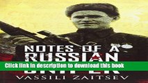 [Popular] Notes of a Russian Sniper Kindle Collection