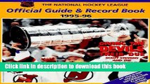 [PDF] The National Hockey League Official Guide   Record Book 1995-96 [Free Books]