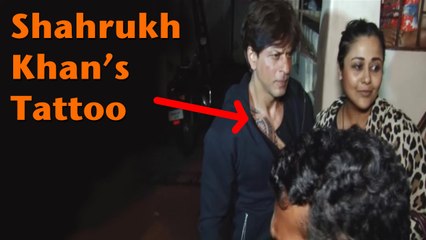 EXCLUSIVE: Shah Rukh Khan's Tattoo For Imtiaz Ali's Film
