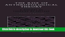 [Popular] The Rise of Anthropological Theory: A History of Theories of Culture Hardcover Free