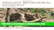 [Popular] Primate Behavioral Ecology Paperback Online