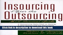 [PDF Kindle] Insourcing After the Outsourcing: MIS Survival Guide Free Download