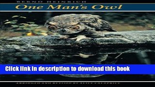 [Popular] One Man s Owl Kindle Online