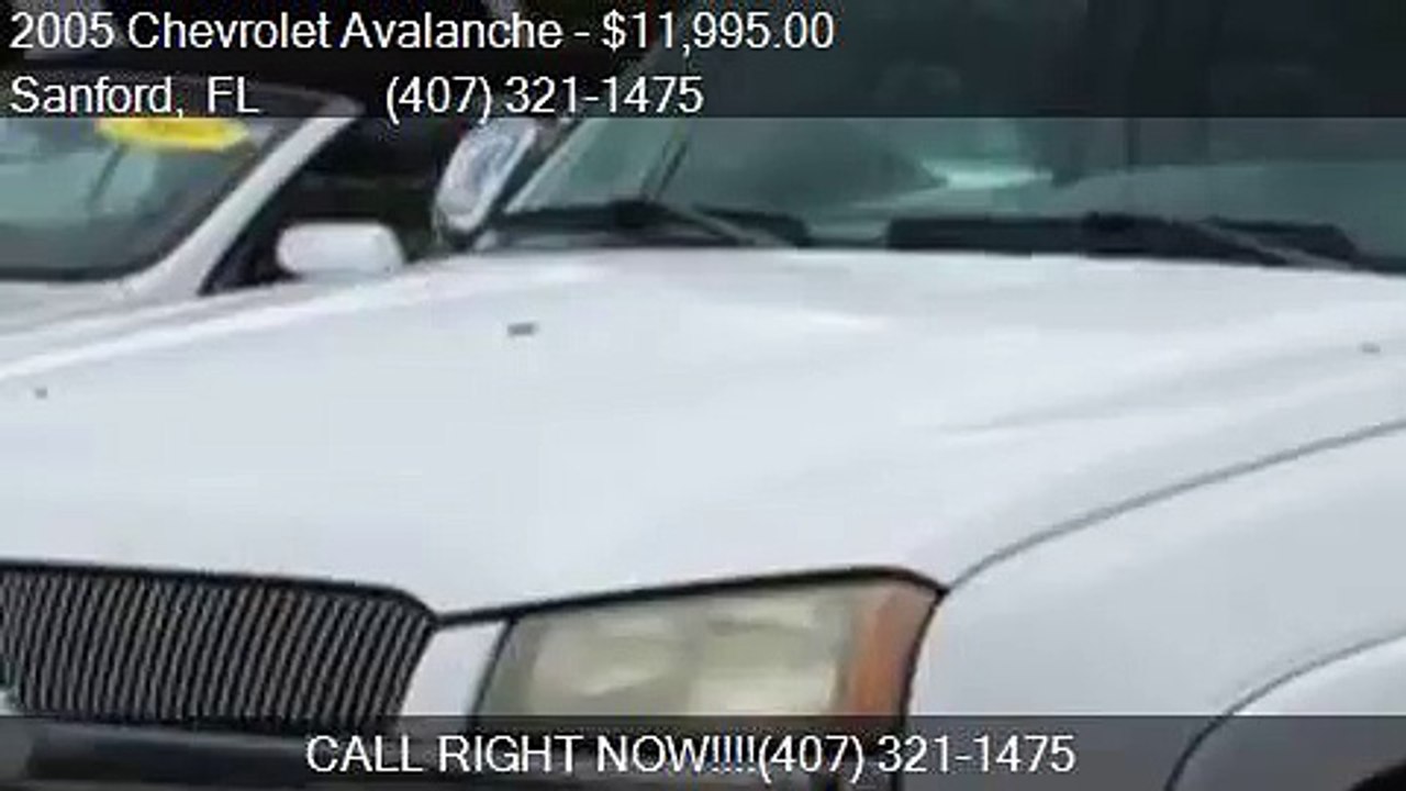 2005 Chevrolet Avalanche 1500 LT 4dr Crew Cab SB RWD for sal
