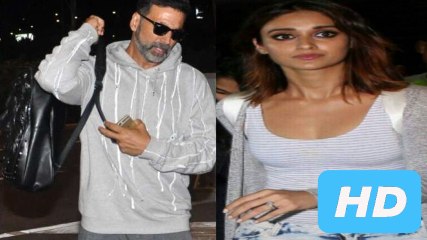 Akshay Kumar And Ileana D'cruz Spotted At Airport