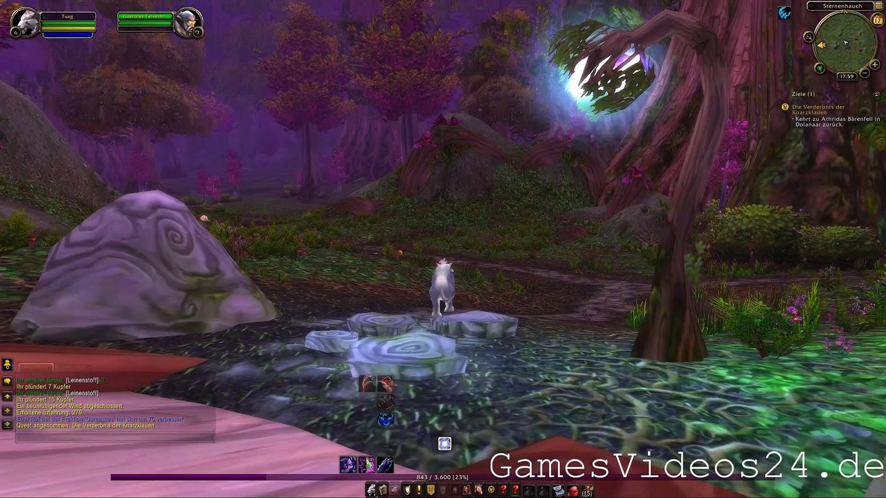 World of Warcraft Quest: Die Verderbnis der Knarzklauen