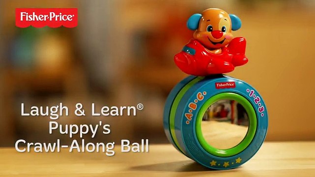 Fisher-Price Laugh & Learn Puppy's Crawl Along Ball