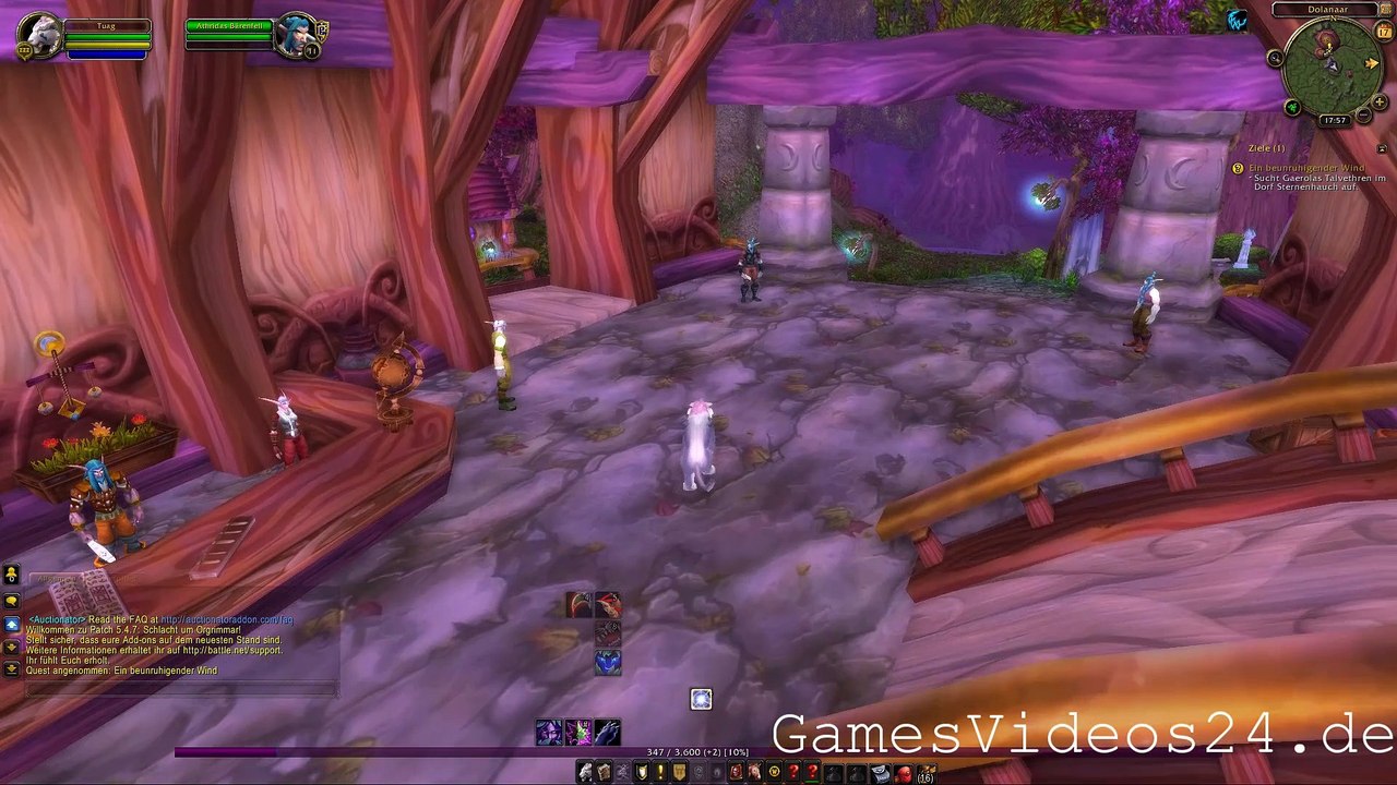 World of Warcraft Quest: Ein beunruhigender Wind