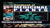 [Popular] Handbook of Medicinal Plants Kindle Online