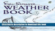 [Popular] Eric Sloane s Weather Book Kindle Online