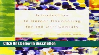 Download Introduction to Career Counseling for the 21st Century [Full Ebook]
