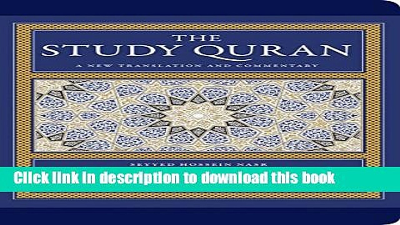 The Study Quran: A New Translation and Commentary -- Leather Edition