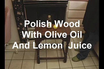 Polish Wooden Furniture with Commn Ingredients