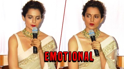 Kangana Ranaut Emotional, Reveals Her Troubled Childhood Story