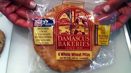 Thanksgiving Turkey Pita Burger with Healthy Pita Bread from Damascus Bakeries Bread Wholesales