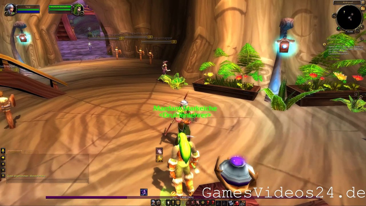 World of Warcraft Quest: Mondpriesterin