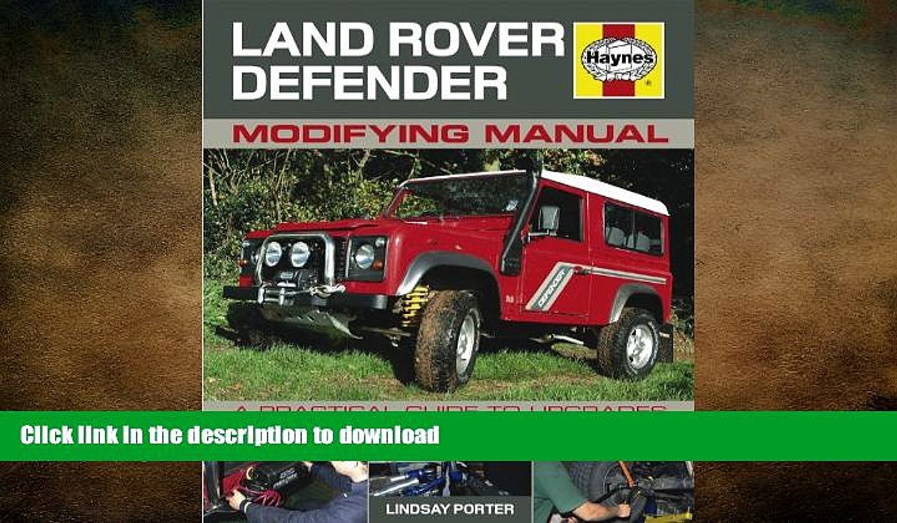 Land rover defender modifying manual download free