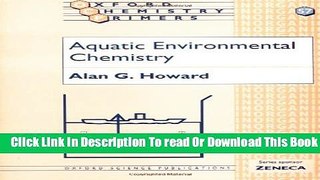 [Popular] Aquatic Environmental Chemistry Kindle Free