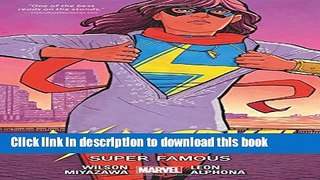 [Popular] Books Ms. Marvel Vol. 5: Super Famous Free Online