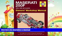 READ  Maserati 250F Manual: 1954-1960 (all models) (Haynes Owners Workshop Manuals (Hardcover))