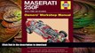 READ BOOK  Maserati 250F Manual: 1954-1960 (all models) (Haynes Owners Workshop Manuals