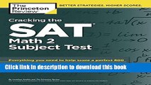 [Popular] Books Cracking the SAT Math 2 Subject Test (College Test Preparation) Full Online