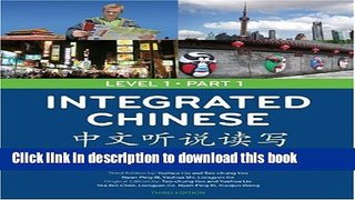 [Popular] Books Integrated Chinese Level 1 Part 1 Workbook: Simplified Characters Free Online