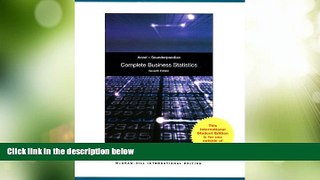 Big Deals  Complete Business Statistics  Best Seller Books Most Wanted