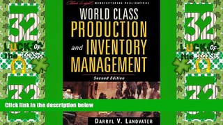 Big Deals  World Class Production and Inventory Management  Best Seller Books Most Wanted