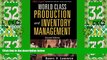 Big Deals  World Class Production and Inventory Management  Best Seller Books Most Wanted