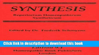 [Download] Synthesis 9.1 Paperback Online