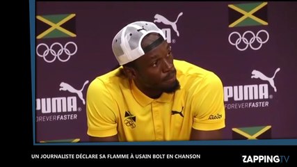 JO de Rio 2016 : Usain Bolt reçoit une déclaration d'amour