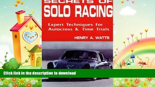 READ  Secrets of Solo Racing: Expert Techniques for Autocrossing and Time Trials  PDF ONLINE