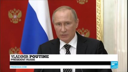 Russie : Vladimir Poutine accuse l'Ukraine d'envoyer des "saboteurs-terroristes" et des commandos en Crimée