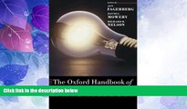 Big Deals  The Oxford Handbook of Innovation (Oxford Handbooks)  Free Full Read Most Wanted