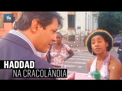 Na Cracolândia, Haddad anuncia ampliação de programa Braços Abertos
