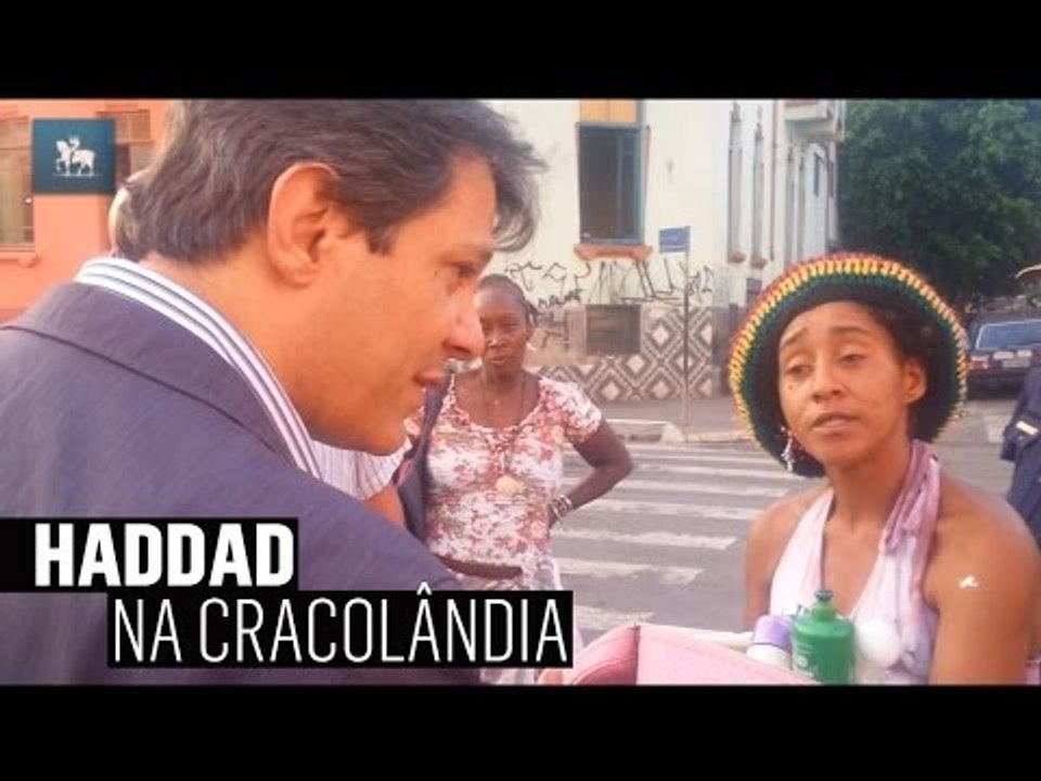 Na Cracolândia, Haddad anuncia ampliação de programa Braços Abertos