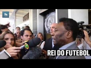 "Jogadores não têm nada a ver com a política", diz Pelé
