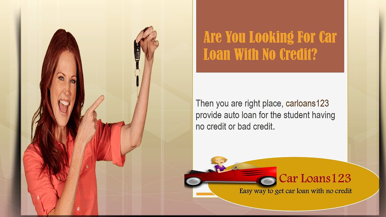 Provided Guaranteed Car Loan To Students, Get auto loan financing with no credit
