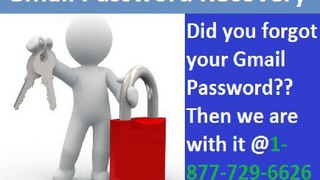 How To Reset Gmail Password is no more a problem @1-877-729-6626